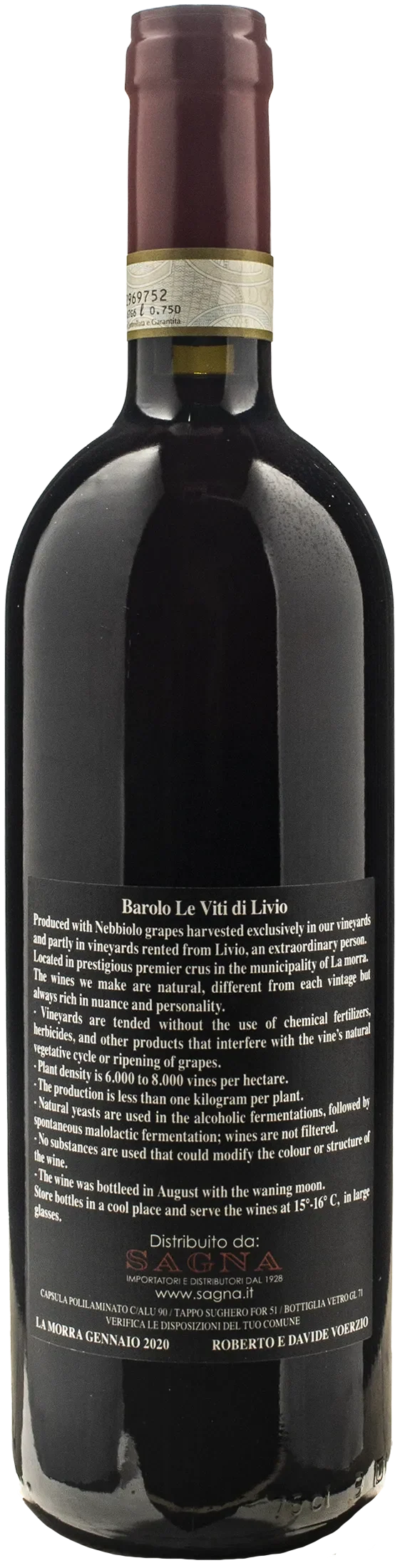 Voerzio Barolo Le Viti di Livio 2022