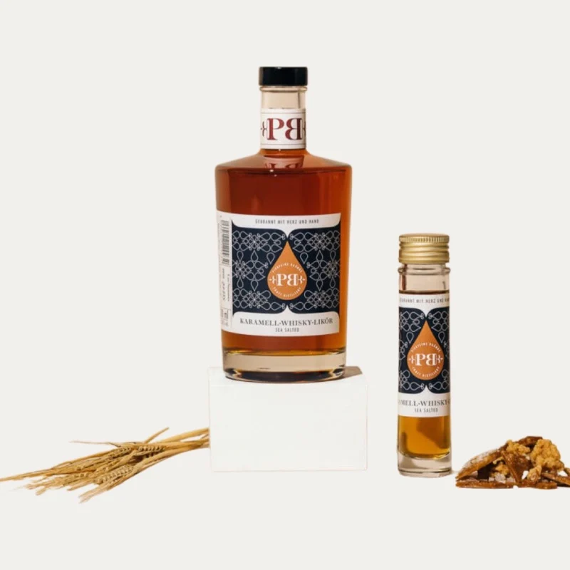 Karamell Whisky-Likör – Sea Salted – verschiedene Größen