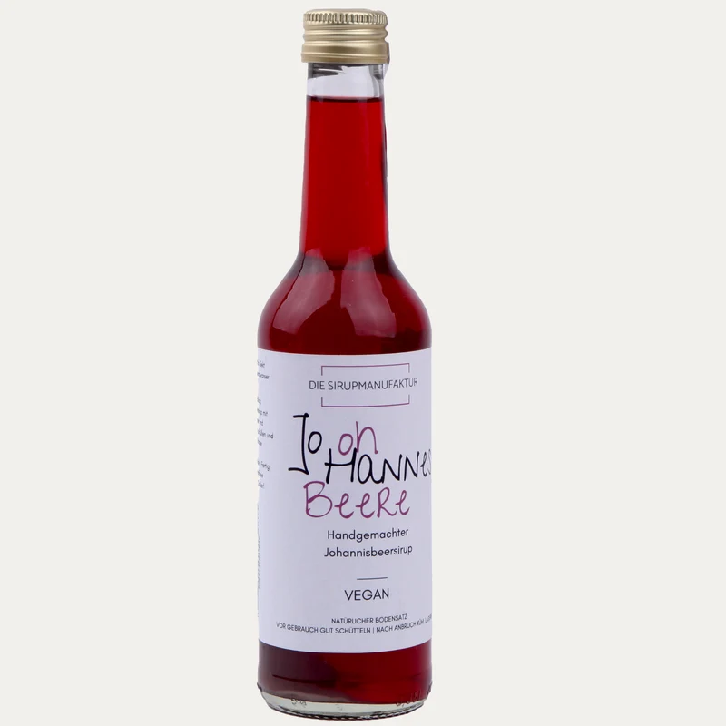 Johannes Beere – Johannisbeersirup – 350 ml