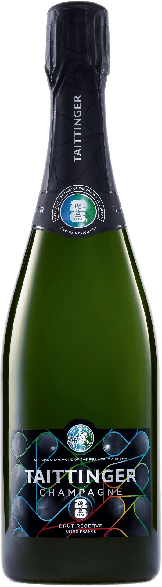 Taittinger Brut Réserve FIFA WM Limited Edition Bouteille