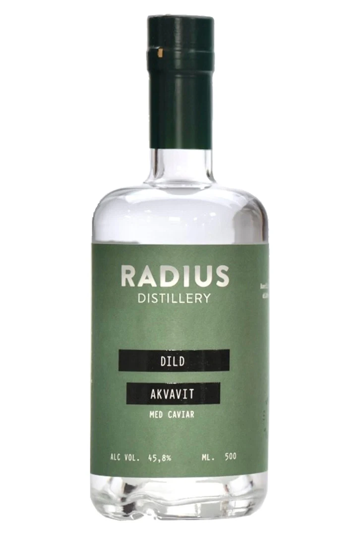 Radius Dild Akvavit med Caviar