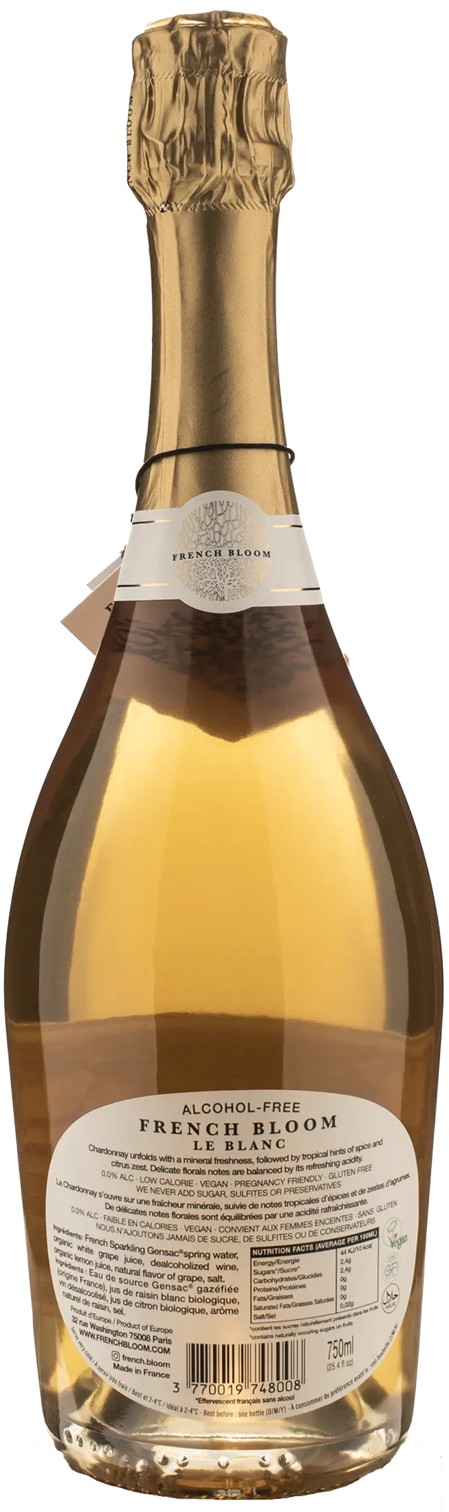 French Bloom Le Blanc Zero Alcol