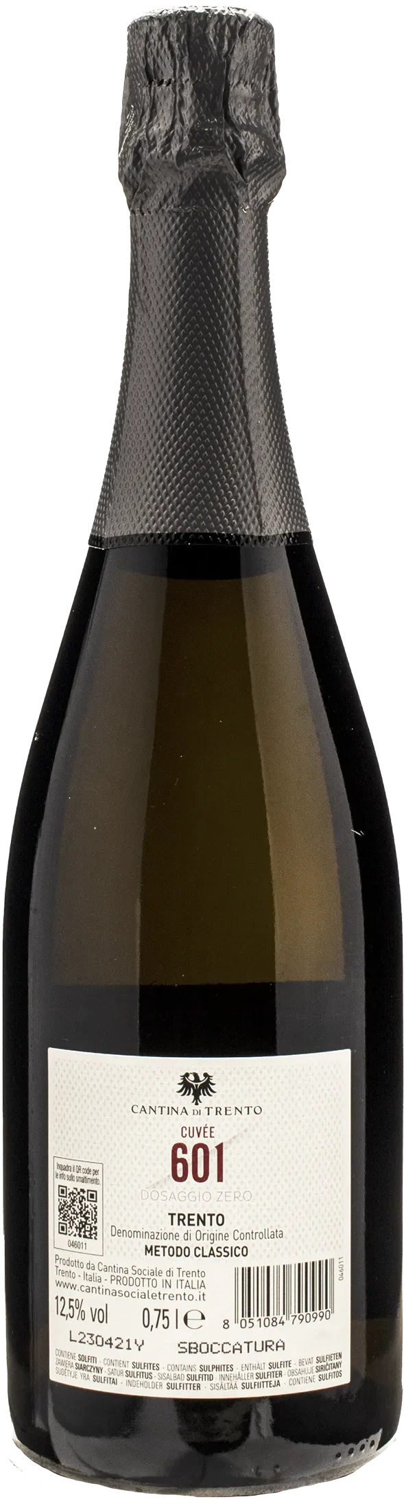 Cantina Sociale di Trento Trento Cuvee 601 Dosaggio Zero