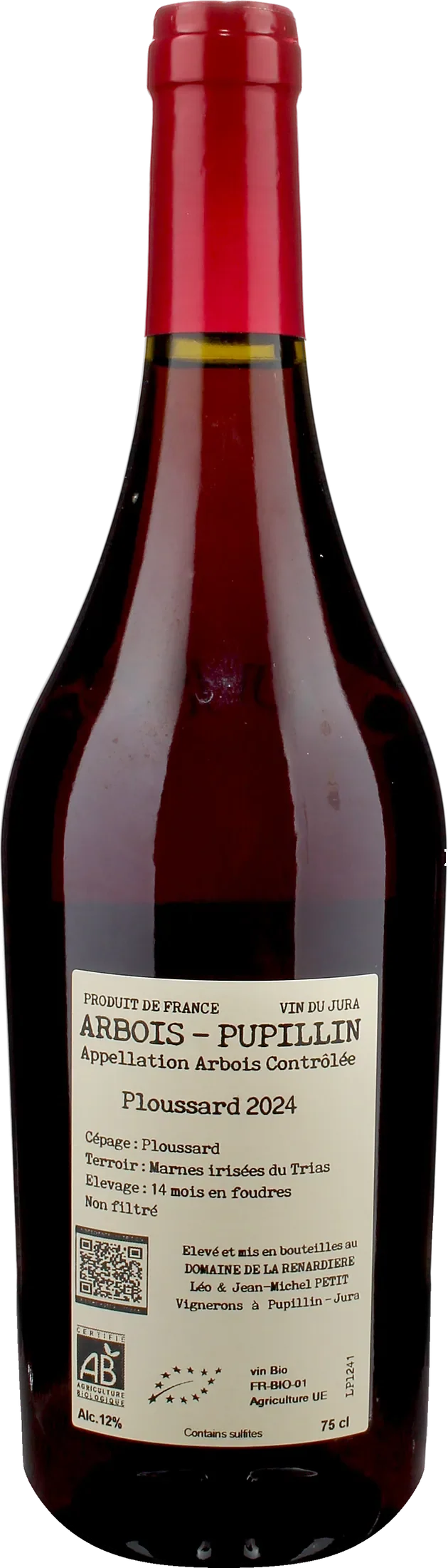Domaine de la Renardiere Ploussard 2024