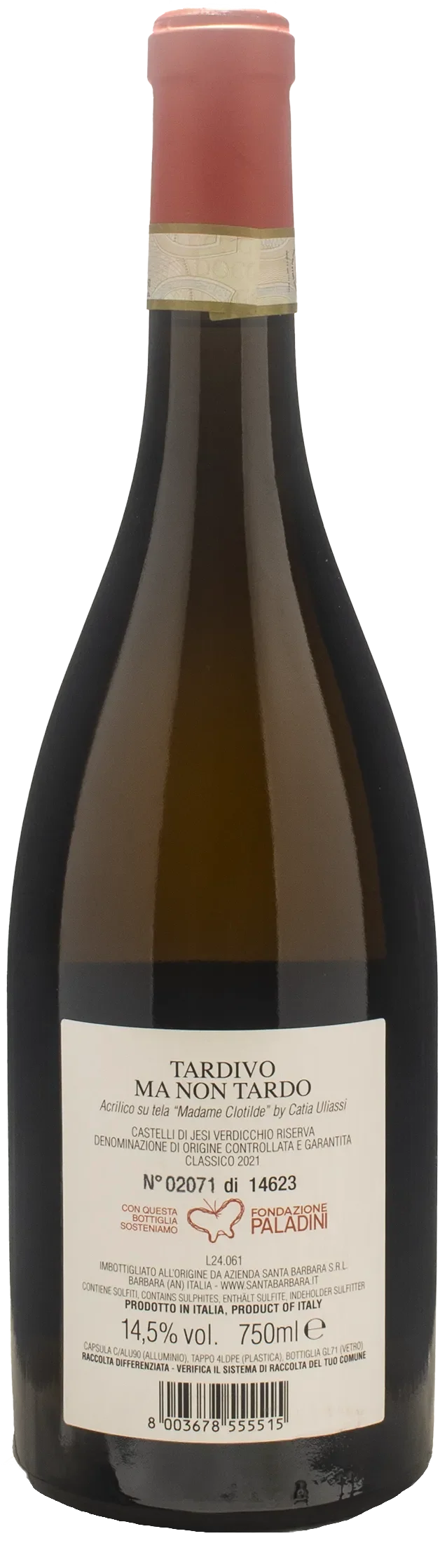 Santa Barbara Verdicchio Tardivo ma non Tardo Classico Riserva 2021