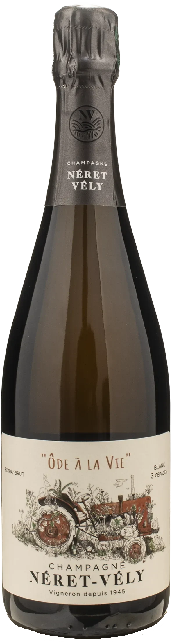Neret Vely Champagne Blanc de Noirs Ode a la Vie Extra Brut