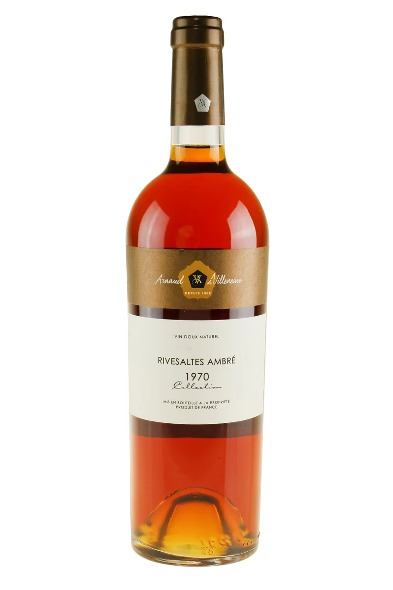 Arnaud de Villeneuve Rivesaltes Ambré 1970