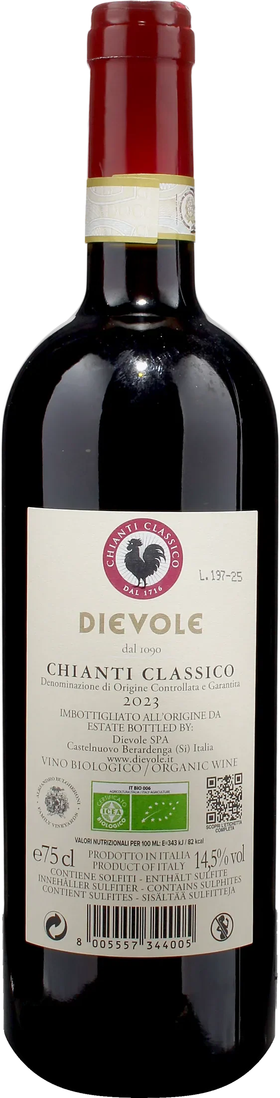Dievole Chianti Classico Petrignano 2023