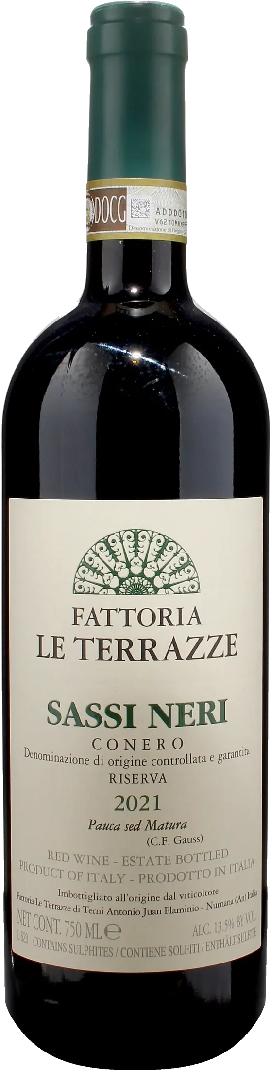 Fattoria Le Terrazze Conero Sassi Neri Riserva 2021