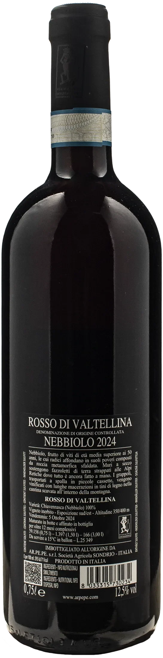 Ar.Pe.Pe Rosso di Valtellina Nebbiolo 2024