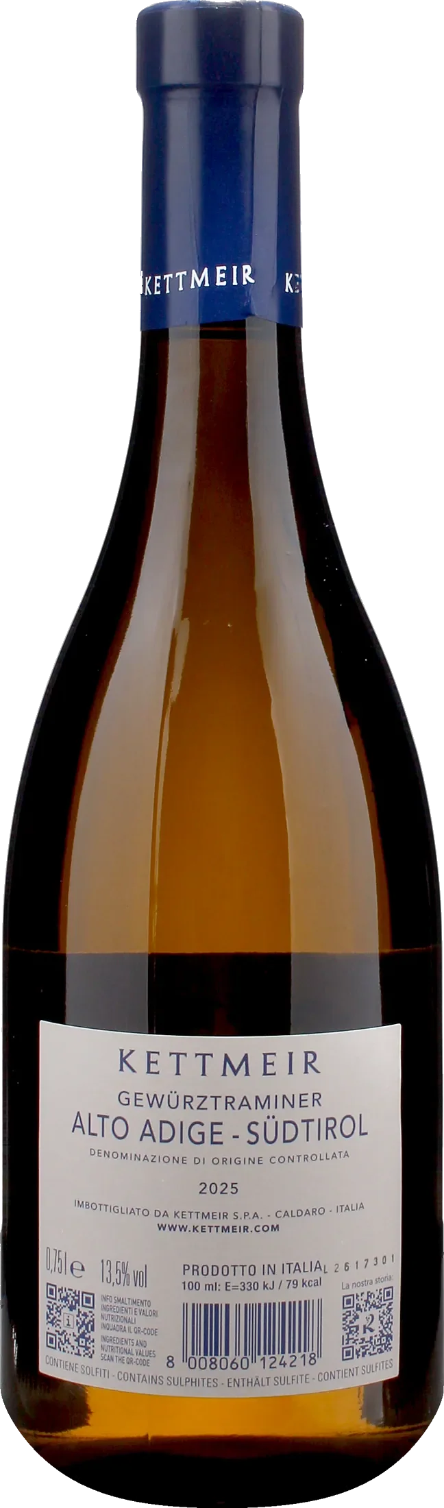 Kettmeir Alto Adige Gewurztraminer 2025