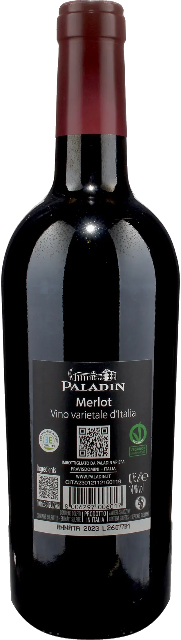 Paladin Merlot Drago Rosso 2023