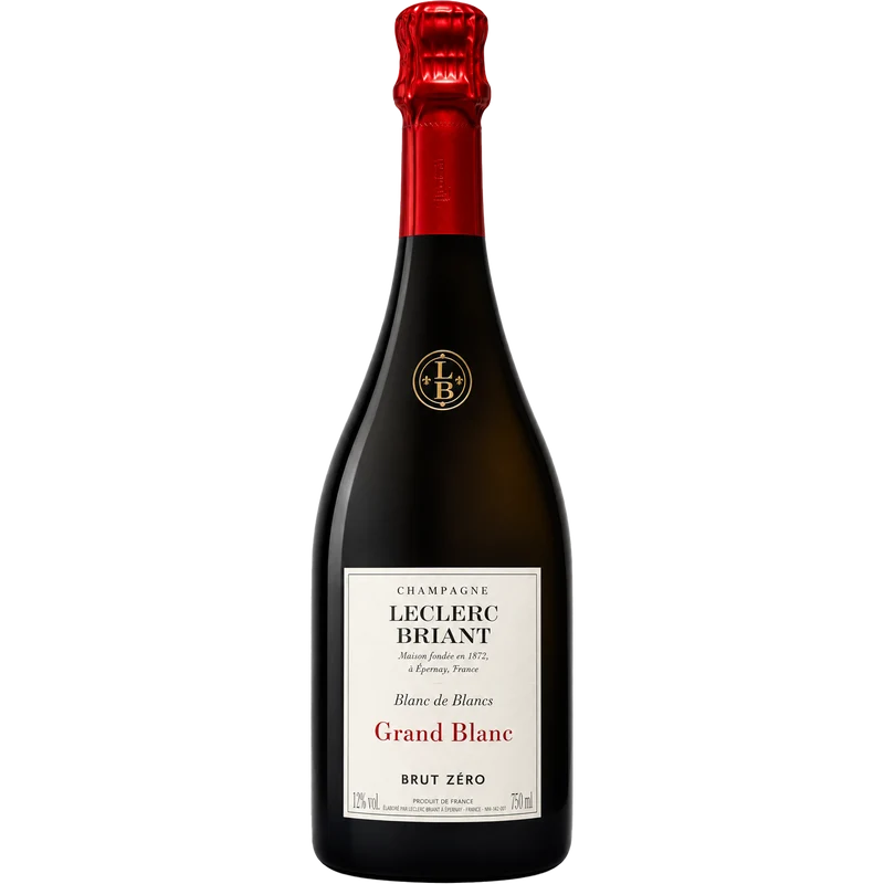 Leclerc Briant Brut Zéro Grand Blanc 2015