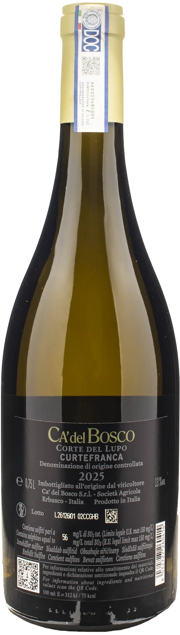 Ca' del Bosco Curtefranca Corte del Lupo 2025