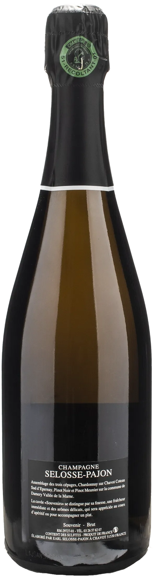 Selosse Pajon Champagne Souvenir Brut