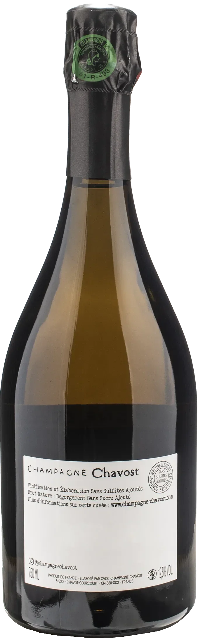 Chavost Champagne Blanc de Chardonnay Brut Nature