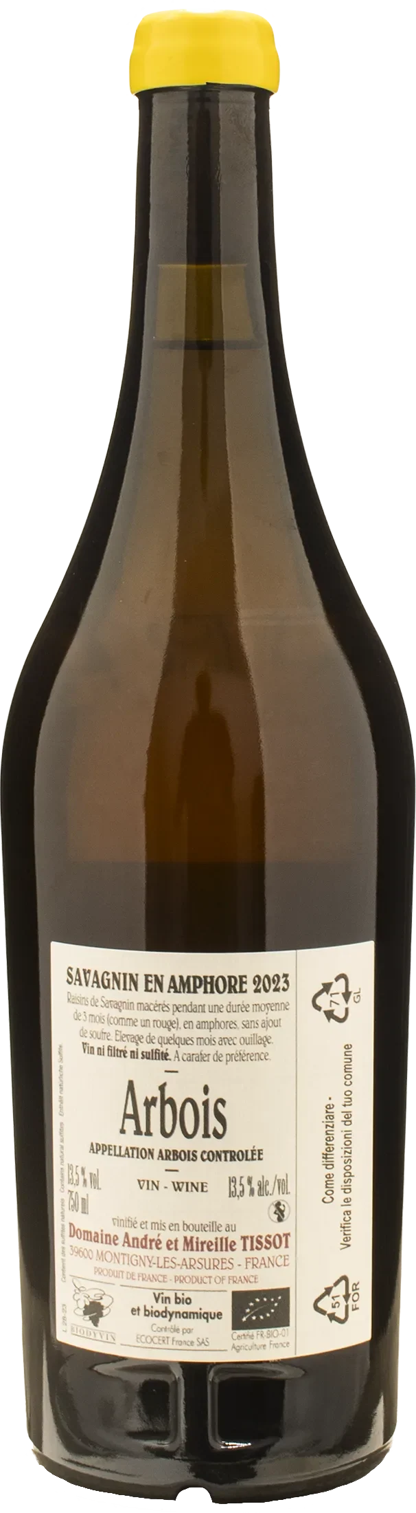Domaine Tissot Arbois Savagnin Amphore 2023