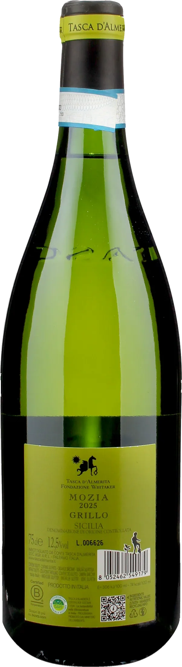 Tenuta Whitaker Grillo Mozia 2025