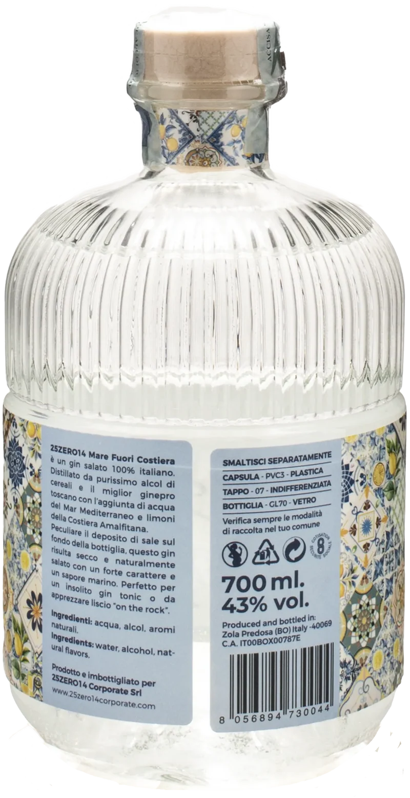 25Zero14 Gin Mare Fuori Costiera 0.7L