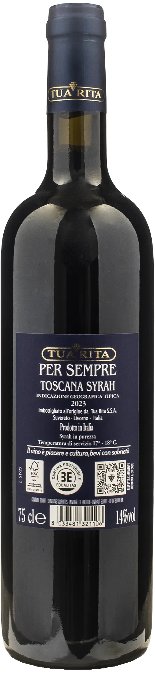 Tua Rita Per Sempre Syrah 2023