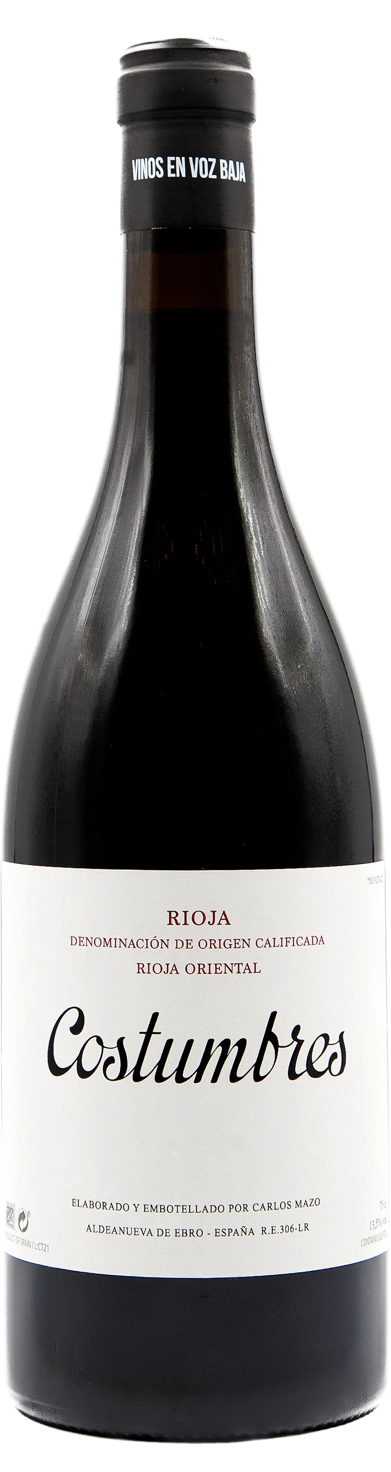 Vinos En Voz Baja - 2023 Costumbres Tinto DOCa
