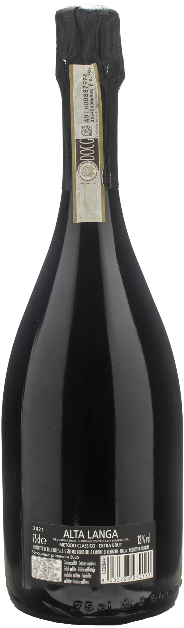Bel Colle Alta Langa Cuvee Valentina Extra Brut 2021