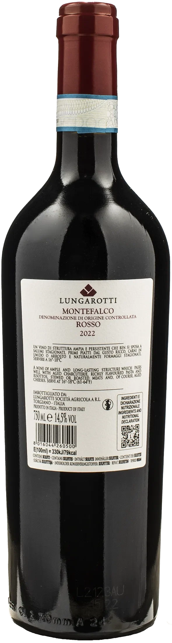 Lungarotti Montefalco Rosso 2022