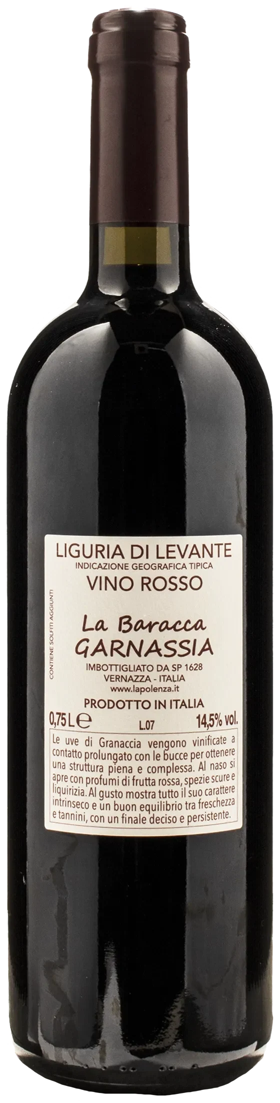 La Baracca Liguria di Levante Garnassia 2021