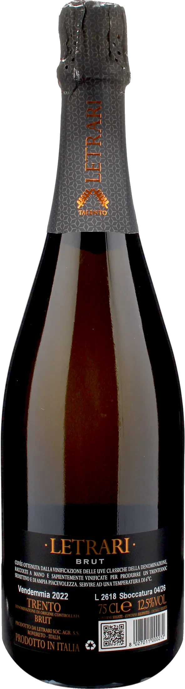Letrari Trento Brut 2022