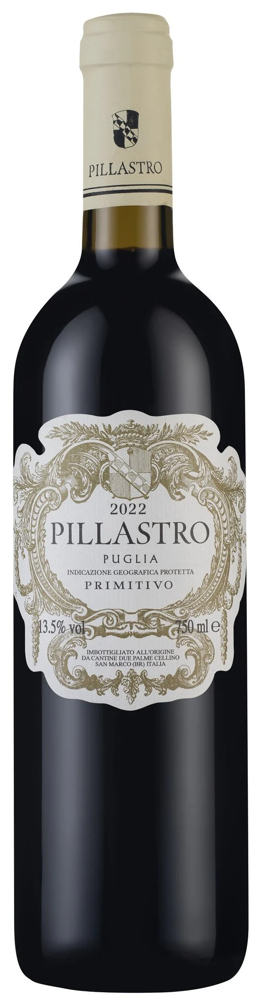 Cantine due Palme, Pillastro Primitivo Puglia 2024