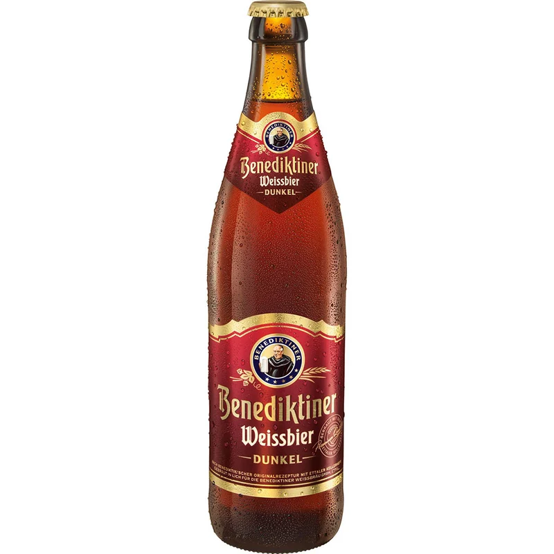 Benediktiner Weißbier Dunkel 20x 0,5 Liter (MEHRWEG)