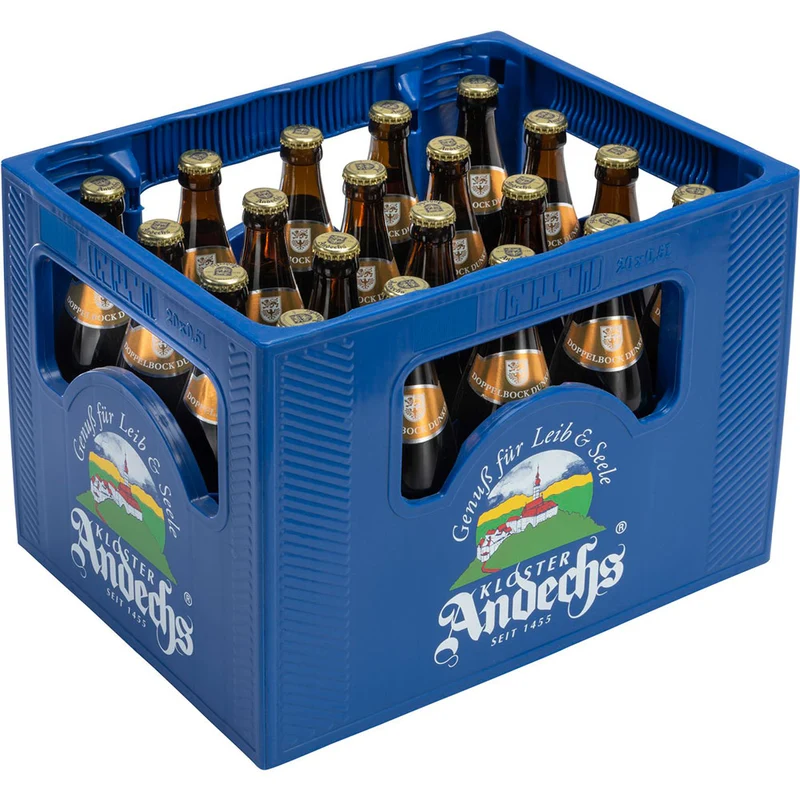 Andechser Doppelbock Dunkel 20x 0,5 Liter (MEHRWEG)