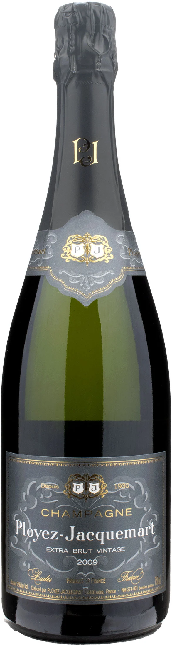 Ployez Jacquemart Champagne Vintage Extra Brut 2009