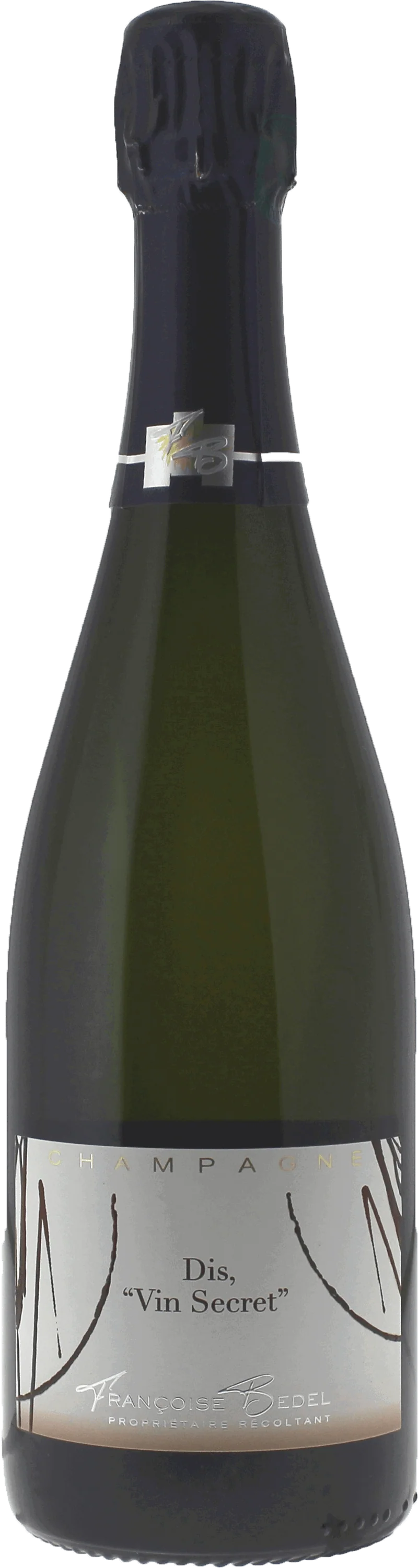 Françoise Bedel Dis, "vin, Secret" Brut Françoise Bedel, 2018