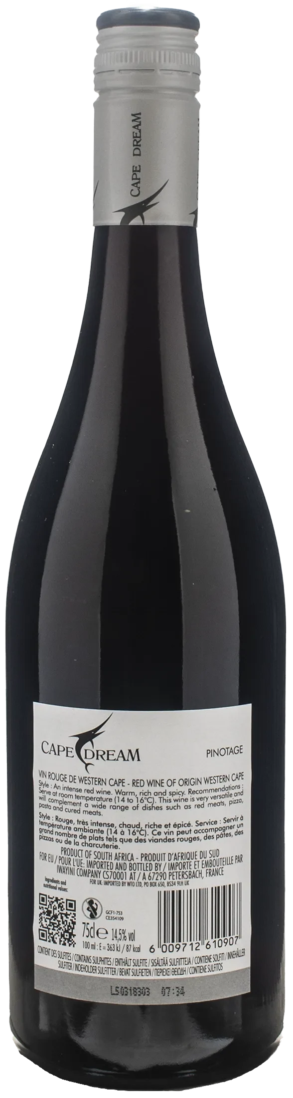 Cape Dream Pinotage 2024