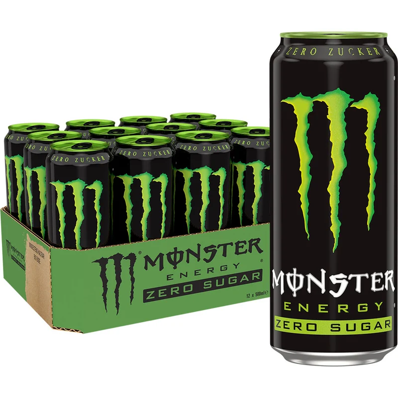Monster Energy Original Zero Sugar 12x 0,5 Liter (EINWEG)