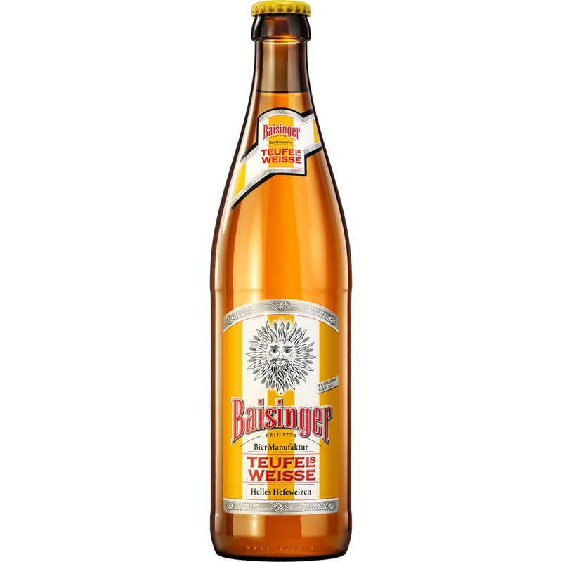 Baisinger Teufels Weiße Hefe Hell 20x 0,5 Liter (MEHRWEG)
