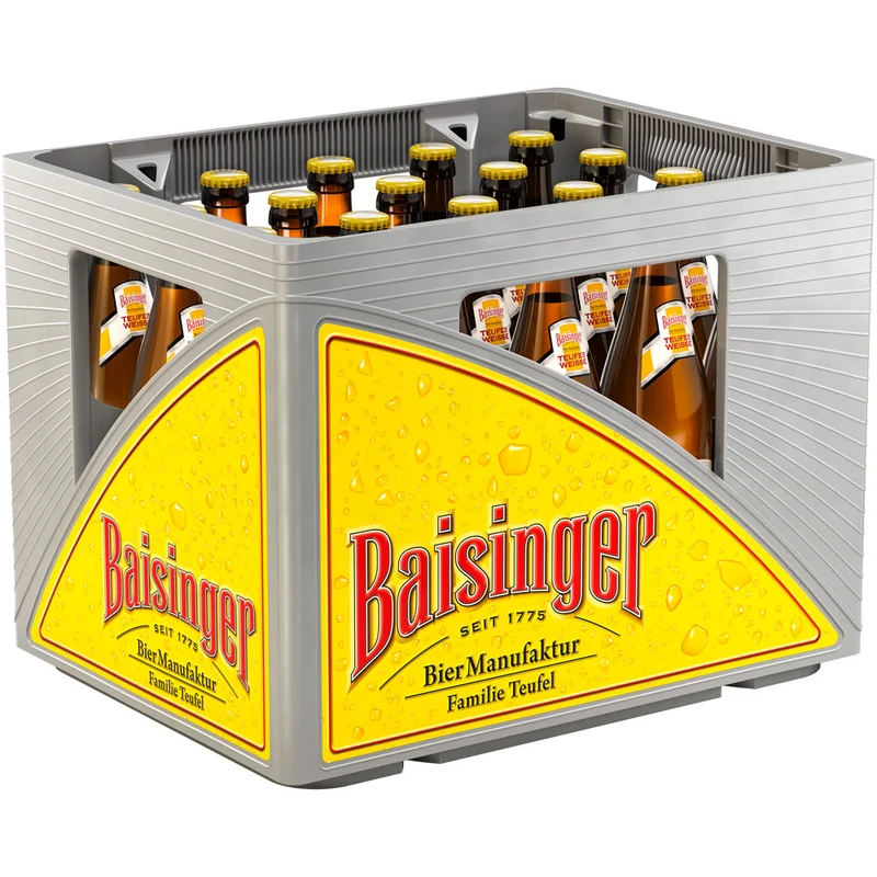 Baisinger Teufels Weiße Hefe Hell 20x 0,5 Liter (MEHRWEG)