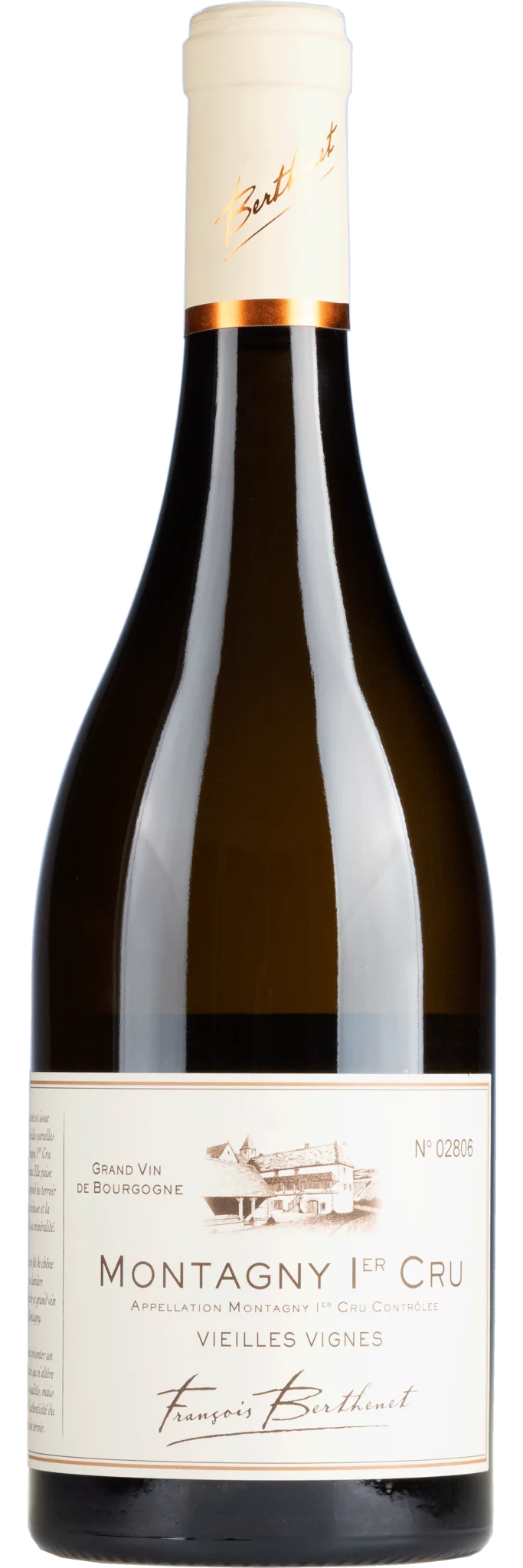 Berthenet, Montagny 1e Cru Vieilles Vignes 2022 White