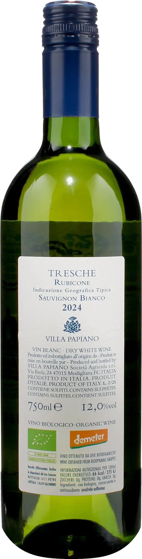 Villa Papiano Tresche Sauvignon Bianco 2024