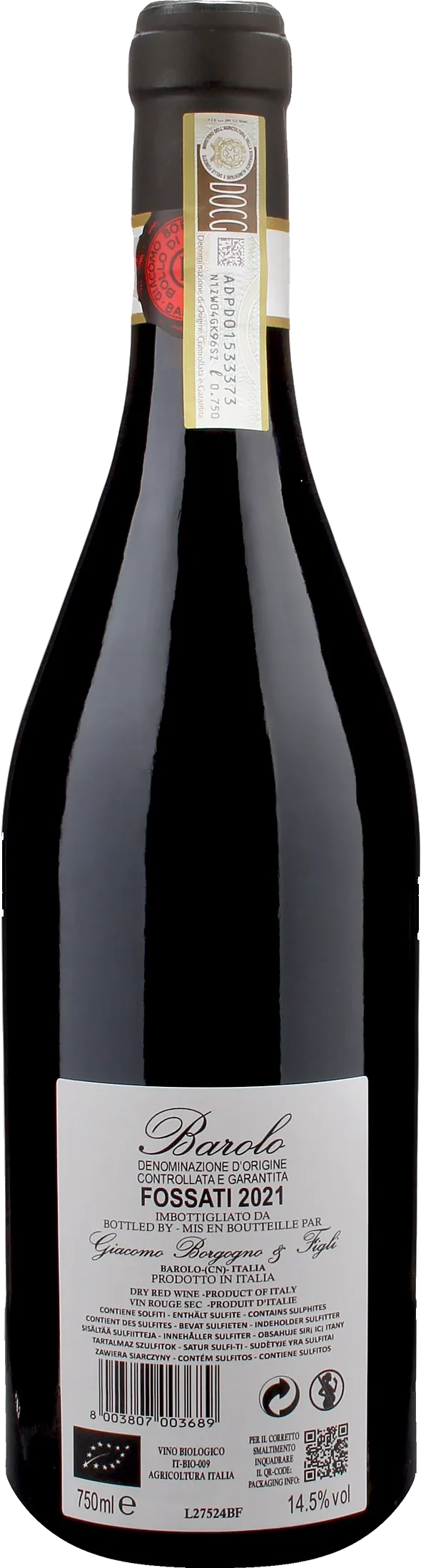 Giacomo Borgogno Barolo Fossati 2021