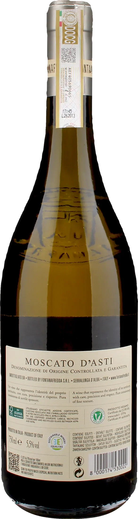 Fontanafredda Moscato d'Asti Moncucco 2025