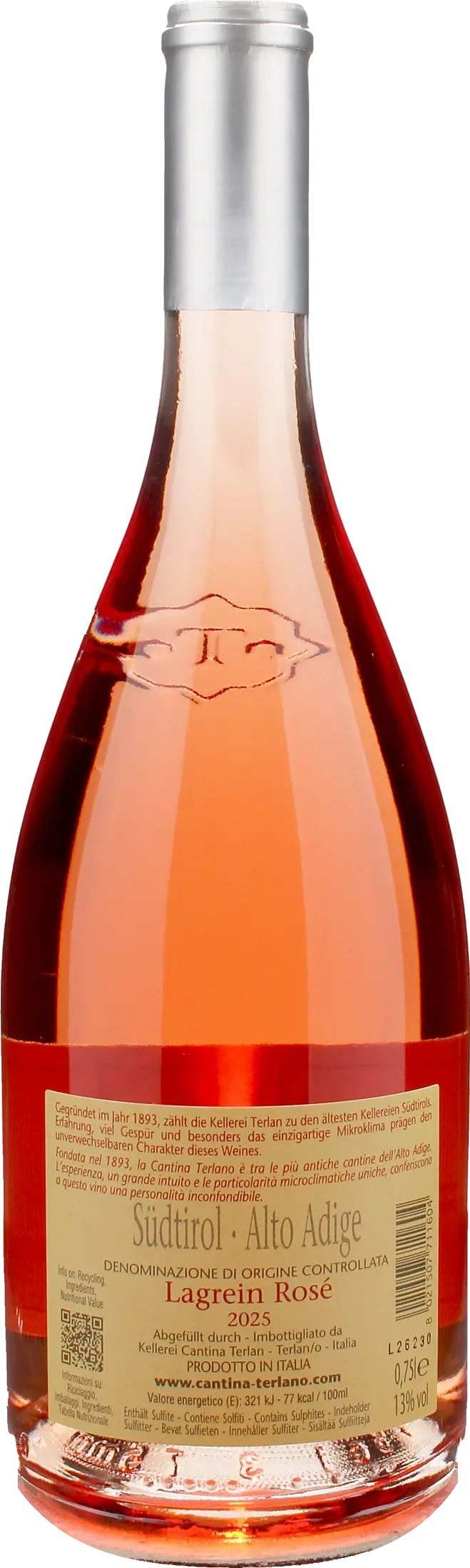 Terlano Lagrein Rosè Tradition 2025