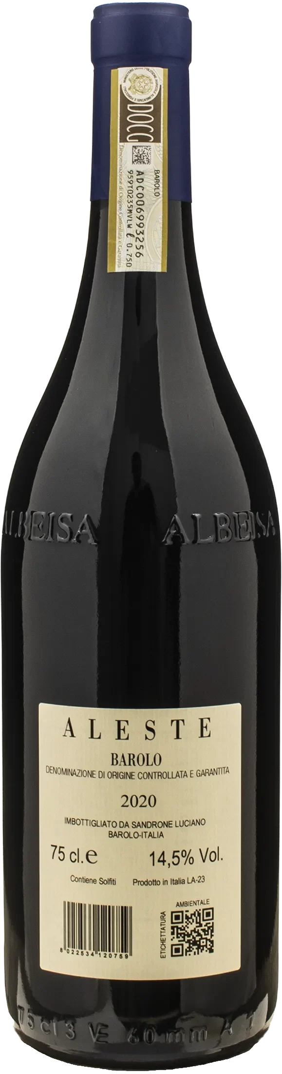 Sandrone Barolo Aleste 2020