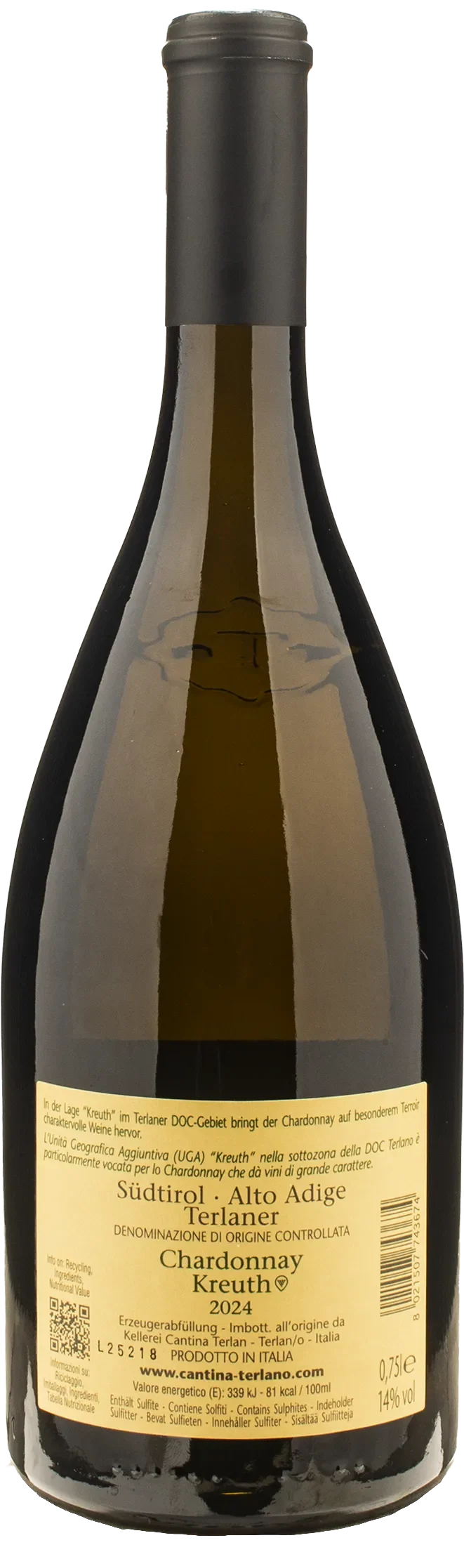 Terlano Chardonnay Kreuth 2024