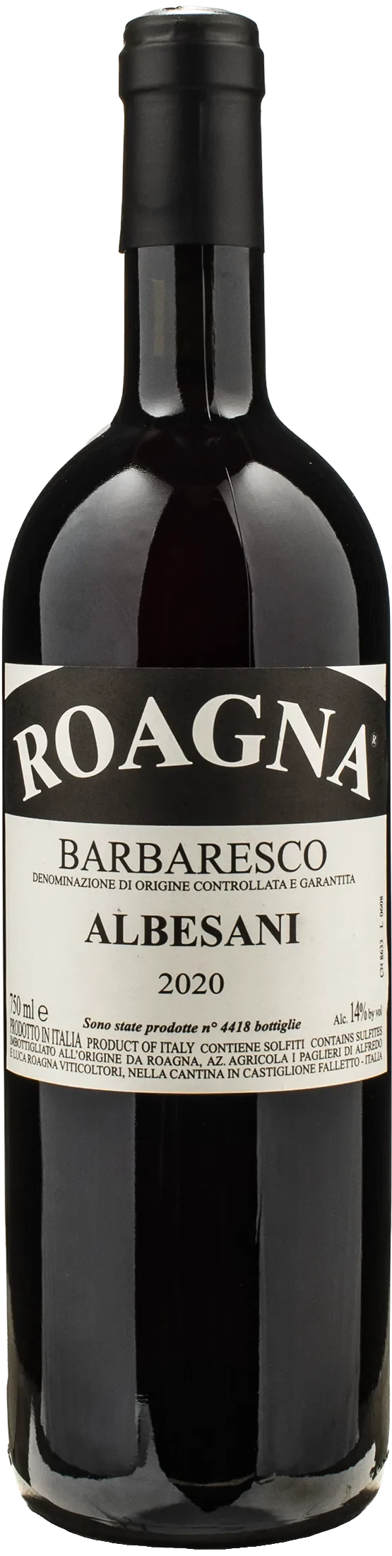 Roagna Barbaresco Albesani 2020