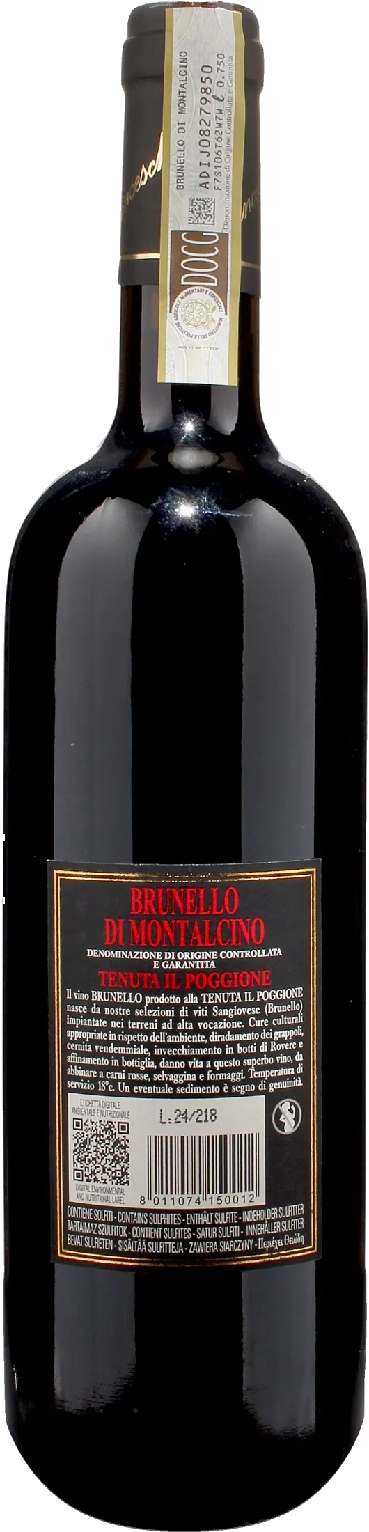 Il Poggione Brunello di Montalcino 2020