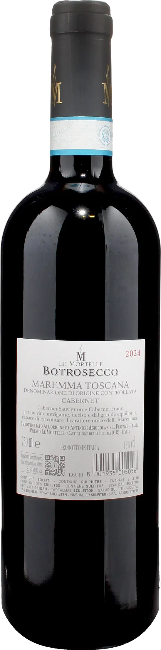 Le Mortelle Maremma Toscana Cabernet Botrosecco 2024