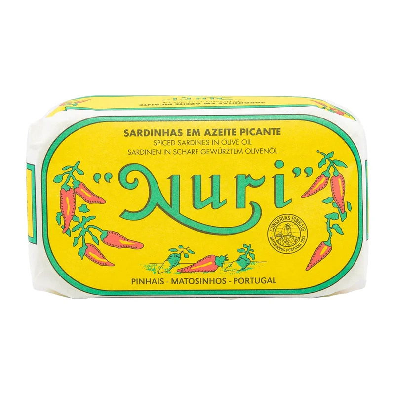 Sardinen in scharfem Olivenöl