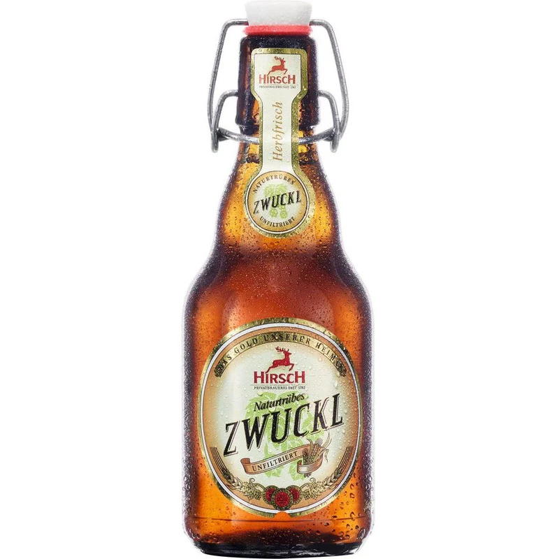 Hirsch Zwuckl Bügel 20x 0,33 Liter (MEHRWEG)